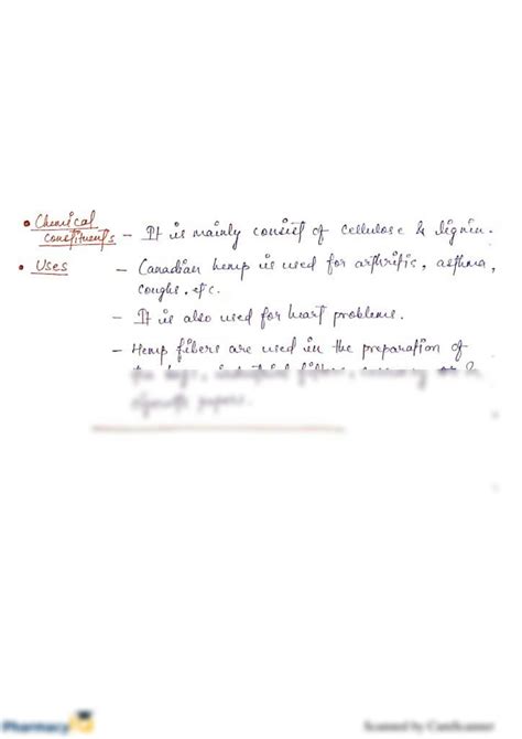 SOLUTION Unit 5 Pharmacognosy And Phytochemistry 1 Studypool