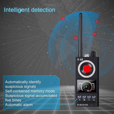 Smars K68 Anti Spy Wireless RF Signal Detector Bug GSM GPS Tracker