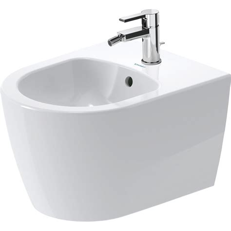 Duravit ME By Starck Bidet Suspendu Compact 37x48cm Avec Trou De