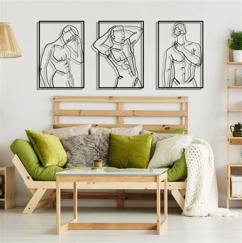 Naked Sexy Man Line Art Svg Laser Cut Files Svg Files For Cricut Dxf For Cnc Router Plasma Laser