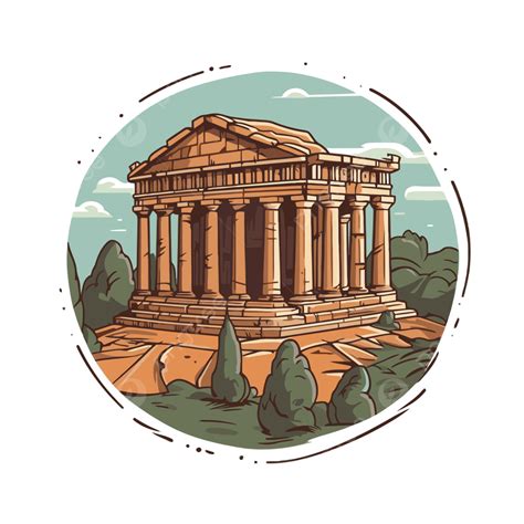 The Parthenon Cartoon