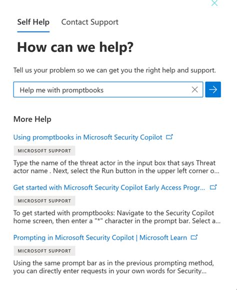 Contact support for Microsoft Security Copilot | Microsoft Learn