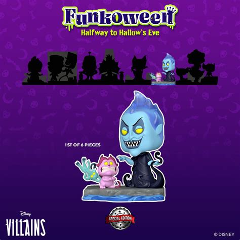 Funko Pop Deluxe Disney Villains Assemble Hades With Pain And Panic