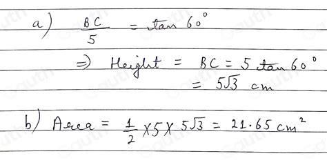 Solved Math Graded Assignment Unit Test Part 2 Right Triangie