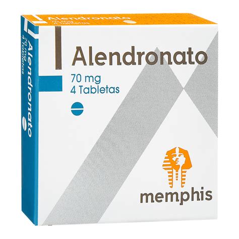 Alendronato 70mg 4 Tabletas MP Droguería Salud Vital