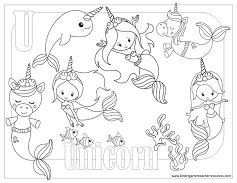 Kindergarten Coloring Pages (100% Free Printables) - Worksheets Library
