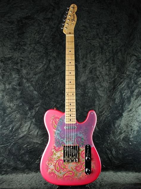 Fender Japan Tl69 Prd Telecaster Pink Paisley Electric Guitar Fs From Japan