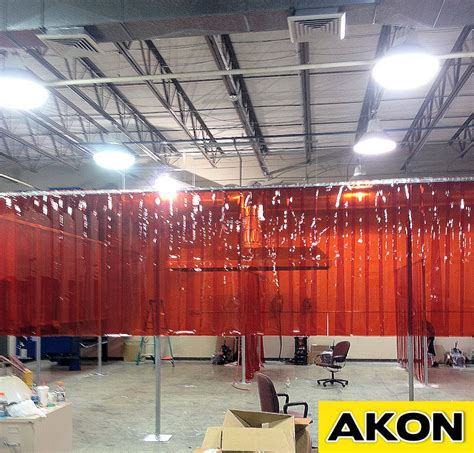 Strip Curtain Booths | Akon – Curtain and Dividers | Custom Made