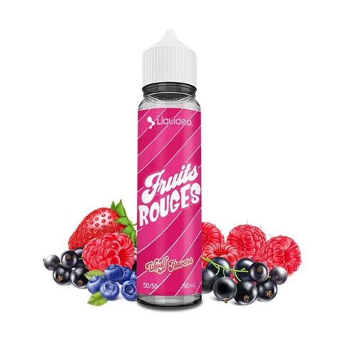 E Liquide Fruits Rouges Mg Ml Sans Nicotine Saveur Wpuff Liquideo