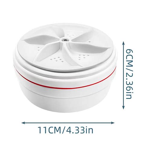 Mini Turbine Washer Portable Travel Dorm Lazy Small Washing Machine