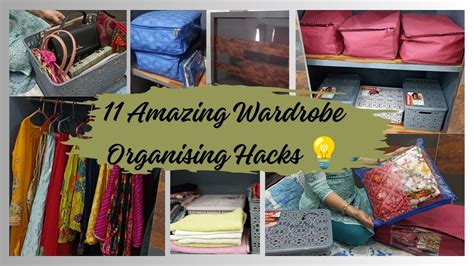 11 Amazing Wardrobe Organising Hacks How To Organize Your Home