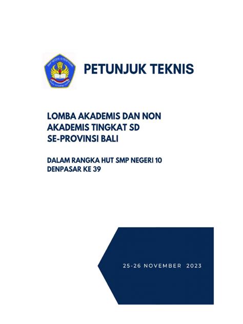 Juknis Lomba Sd Hut Smp 10 Tahun 2023 Pdf