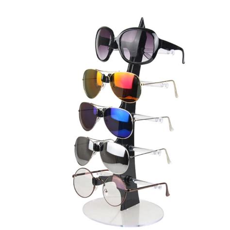 Buy 5 Layers Eyeglasses Sunglasses Glasses Display Stand Holder Shelf Jewelry Display Necklace