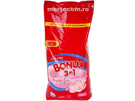 Detergent Automat Rufe Bonux Color Magnolie 13kg Mertecom Ro