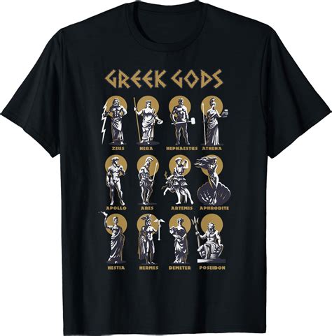 Greek Gods Greek Mythology Ancient Greece Olympic Mount T Shirt