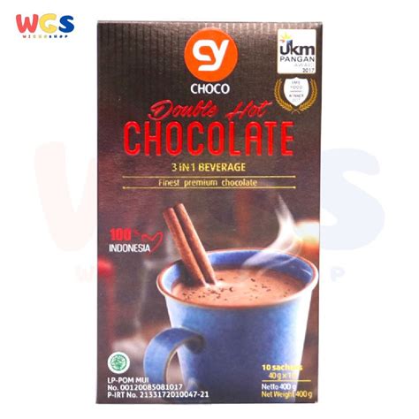 Jual Cy Double Hot Chocolate In Beverages Sticks X Gr Shopee Indonesia