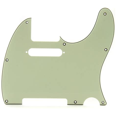 Fender Pickguard Telecaster 8 Hole Mount Mint Green 3 Ply Mint