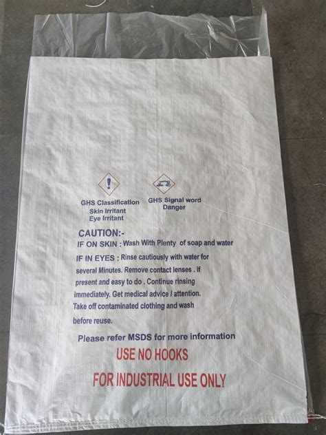 White HDPE WOVEN BAG For Packaging 30 At 35 Unit In Valsad ID