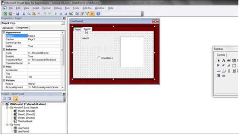 Excel Vba Tutorial Userforms Multipage Youtube