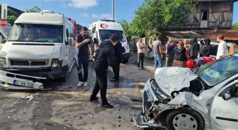 4 kişinin yaralandığı kazadan acı haber geldi Akçakoca TV