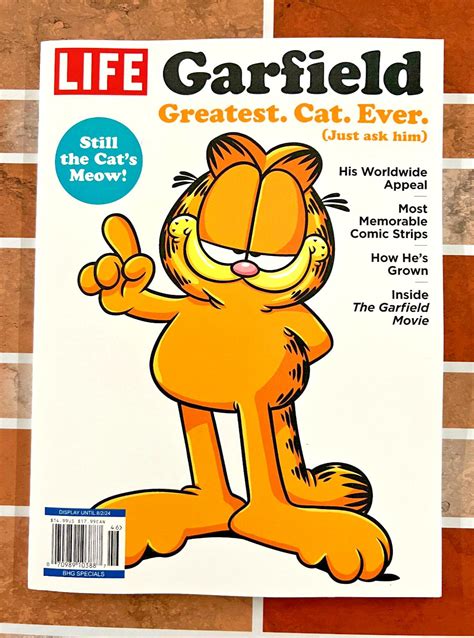 Life Magazine 2024 Garfield • Jim Davis And The Greatest Cat Ever