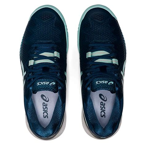 Кроссовки для тенниса женские Asics Gel Resolution 8 - Light Indigo ...