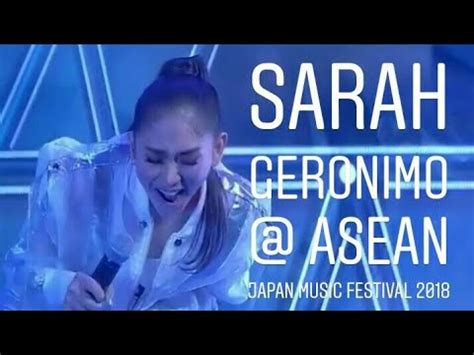 Asia S Queen Of Pop Sarah Geronimo At ASEAN Music Festival 2018 YouTube