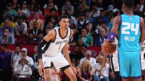 Spurs Beat Hornets In Wembanyamas Summer League Debut