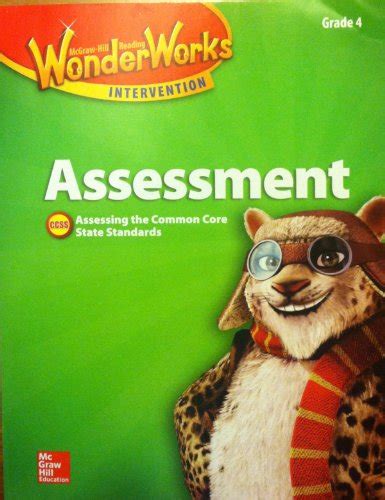 Amazon McGraw Hill WonderWorks Intervention Assessment Grade 4