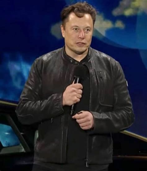 Tesla Model S Plaid Elon Musk Leather Jacket Jackets Creator