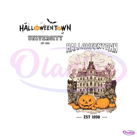 HalloweenTown Est 1998 SVG Horror Pumpkin SVG Download