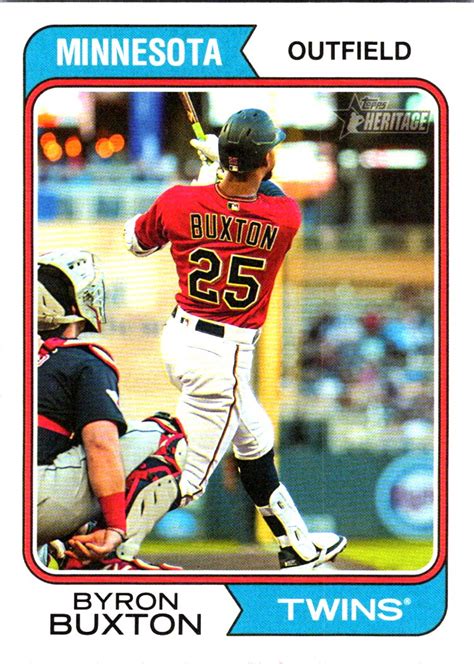 2023 Topps Heritage 15 Byron Buxton NM MT