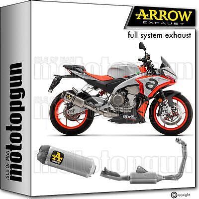 ARROW FULL SYSTEM EXHAUST RC INDY RACE ALUMINIUM C APRILIA TUONO 660 21