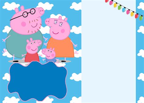 Convite De Aniversario Da Peppa Para Editar E Imprimir 15 Modelos