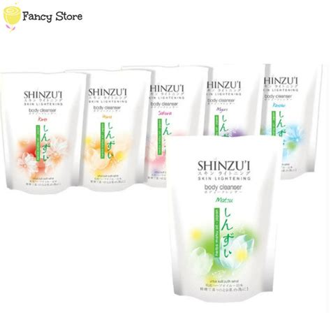 Shinzui Skin Lightening Body Cleanser Ml Kirei Merah Sabun Mandi