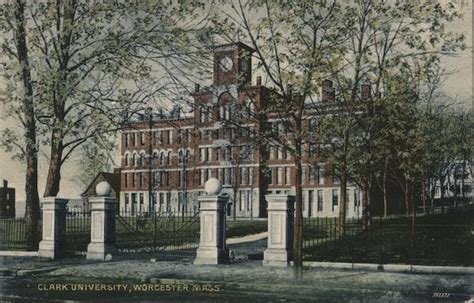 Clark University Worcester, MA Postcard