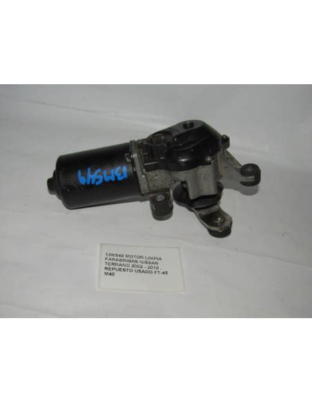 MOTOR LIMPIA PARABRISAS NISSAN TERRANO 2002 2010