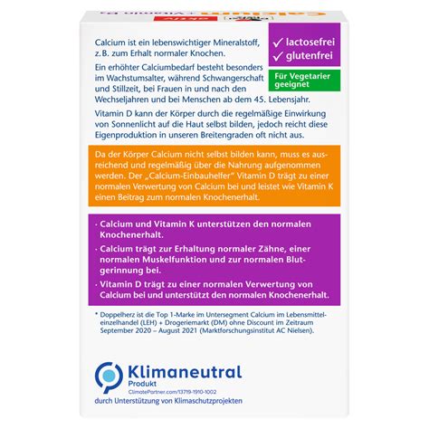 Doppelherz Calcium Vitamin D3 Doppelherz