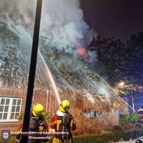 Kreisfeuerwehrverband Segeberg Einsatz Feuer Zerst Rt Kaltenkirchener