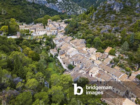 Image Of Aerial View Saint Guilhem Le Desert Labelled Les Plus Beaux