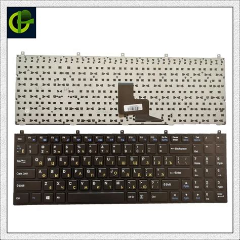 Teclado Ruso Para Clevo Dns Mp J Su W M D Mp