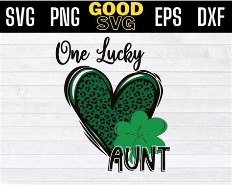 Lets Get Lucked Up Leopard Heart Svg Saint Patrick S Day Svg Png Dxf