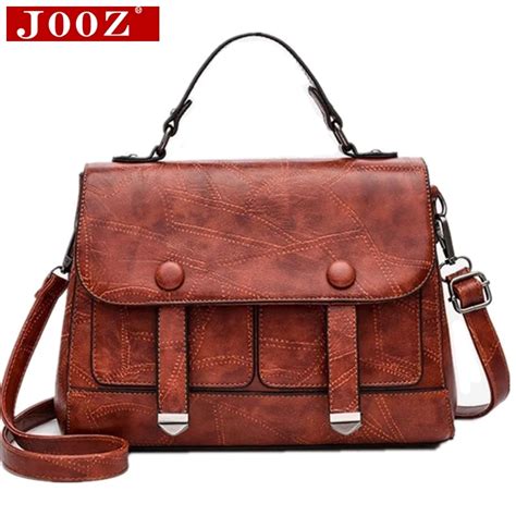 Aliexpress Buy Women Bag High Quality Luxury Leather Retro