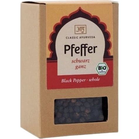 Classic Ayurveda Pfeffer Schwarz Ganz Bio G Ayurveda Sterreich