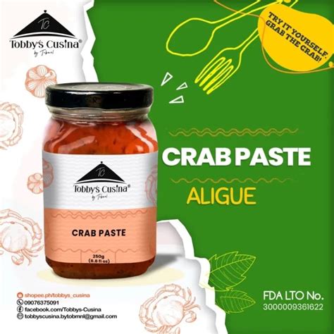 CRAB Paste Aligue Lazada PH