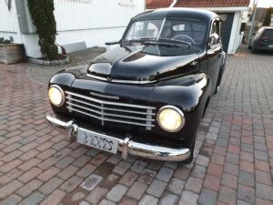 Volvo Pv Bumpers With Bullhorn Overriders Classiccarpartsvn