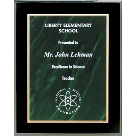 Green Marble Acrylic Plaque Cp810 G Cp912 G Free Engraving Acrylic