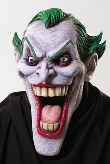 Joker Latex Adult Mask Batman Have Fun Costumes