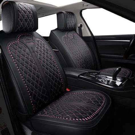 Universal PU Leather car seat covers For Skoda Octavia Fabia Superb Rapid Yeti Spaceback Joyste ...