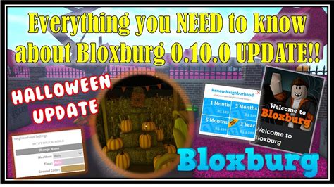 Everything You NEED To Know About Bloxburg 0 10 0 UPDATE Hidden